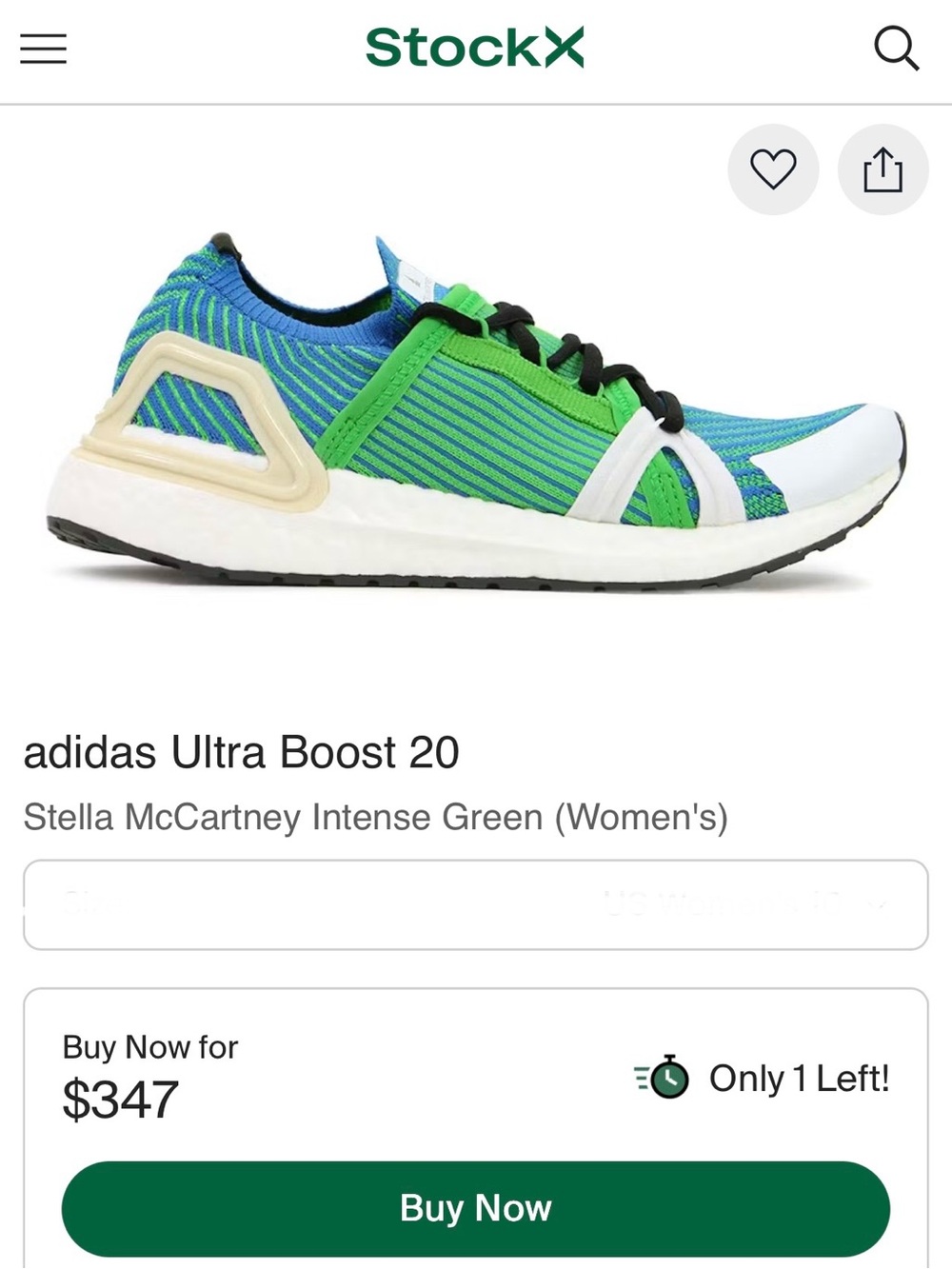 Adidas by Stella McCartney Ultraboost Women’s Sneakers - Picture 12 of 12